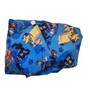 Paw Patrol Toddler sheet set, Flat sheet and fitted sheet.